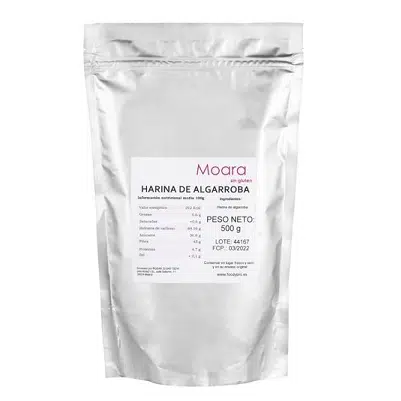 Harina de Algarroba - sin gluten- MOARA 500g