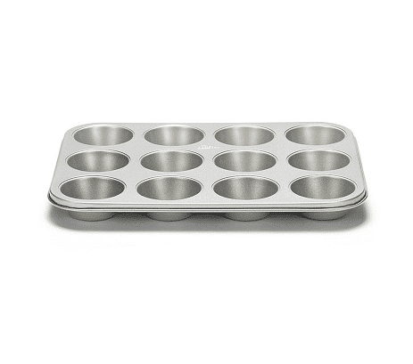 Molde de aluminio para 12 mini muffins
