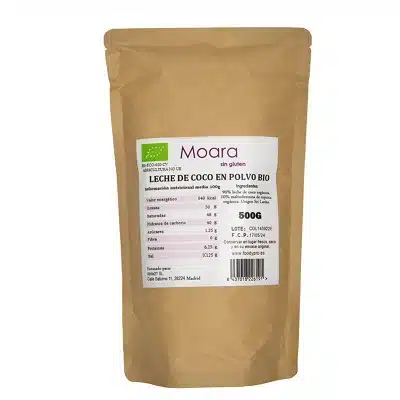 Leche de Coco en polvo ecológica - sin gluten - MOARA 500g
