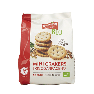 mini crackers trigo sarraceno germinal bio