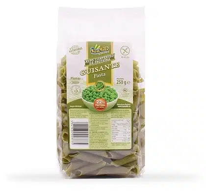 Plumas Penne de Guisante - sin gluten -  SAM MILLS 250g