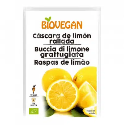 Ralladura de Cáscara de Limón ecológica BIOVEGAN