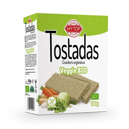 tostadas veggie sin gluten hy top