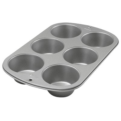Molde para 6 Muffin Jumbo WILTON