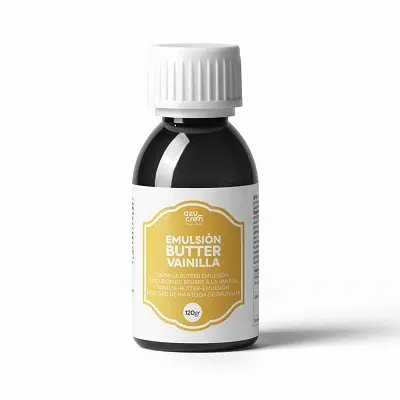 Emulsion Butter Vainilla -  sin azúcar sin gluten -  AZUCREN 120g