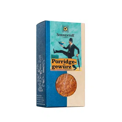 Mezcla de especias ecológicas para porridge - sin gluten - SONNENTOR 70g