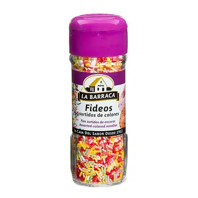 Fideos de colores - sin gluten - LA BARRACA 55g