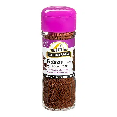 Fideos sabor chocolate - sin gluten - LA BARRACA 55g