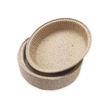Molde Compostable para hornear redondo