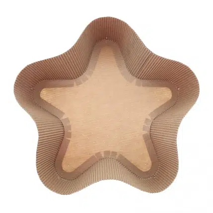 Molde para Panettone papel grueso Estrella