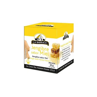 Infusión Jengibre sabor Miel - sin gluten - LA BARRACA