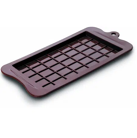 Molde silicona tableta de chocolate IBILI