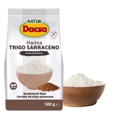 Harina de trigo sarraceno - sin gluten - NATUR DACSA 500g