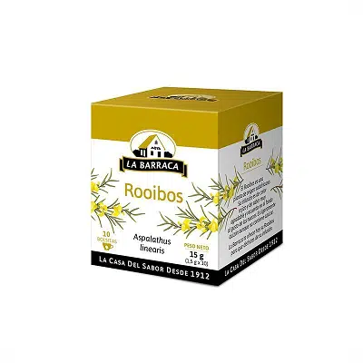 Infusión Rooibos -sin gluten- LA BARRACA