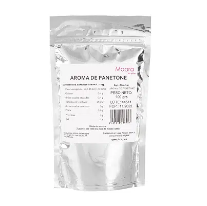 Aroma de panettone concentrado en polvo - sin gluten- MOARA 100g