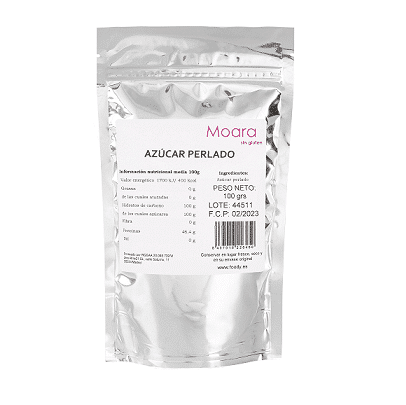 Azúcar perlado - sin gluten- MOARA 100g - Foody