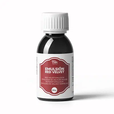 Emulsion Red Velvet - sin azúcar sin gluten- AZUCREN 120g
