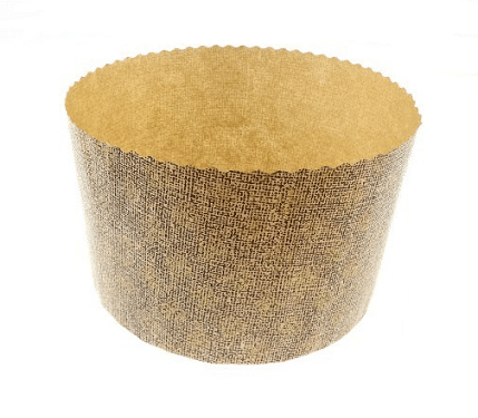 10 Moldes de Panettone papel fino 1Kg
