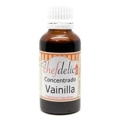 Aroma Concentrado de Vainilla  -sin gluten- CHEFDELICE 30ml