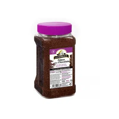 Fideos sabor chocolate - sin gluten - LA BARRACA 1,10kg