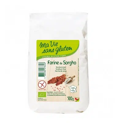 Harina de Sorgo- sin gluten, bio - MA VIE SANS GLUTEN 500g