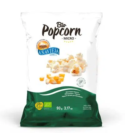 Palomitas de maiz bio para microondas - sin gluten - AÑAVIEJA 90g