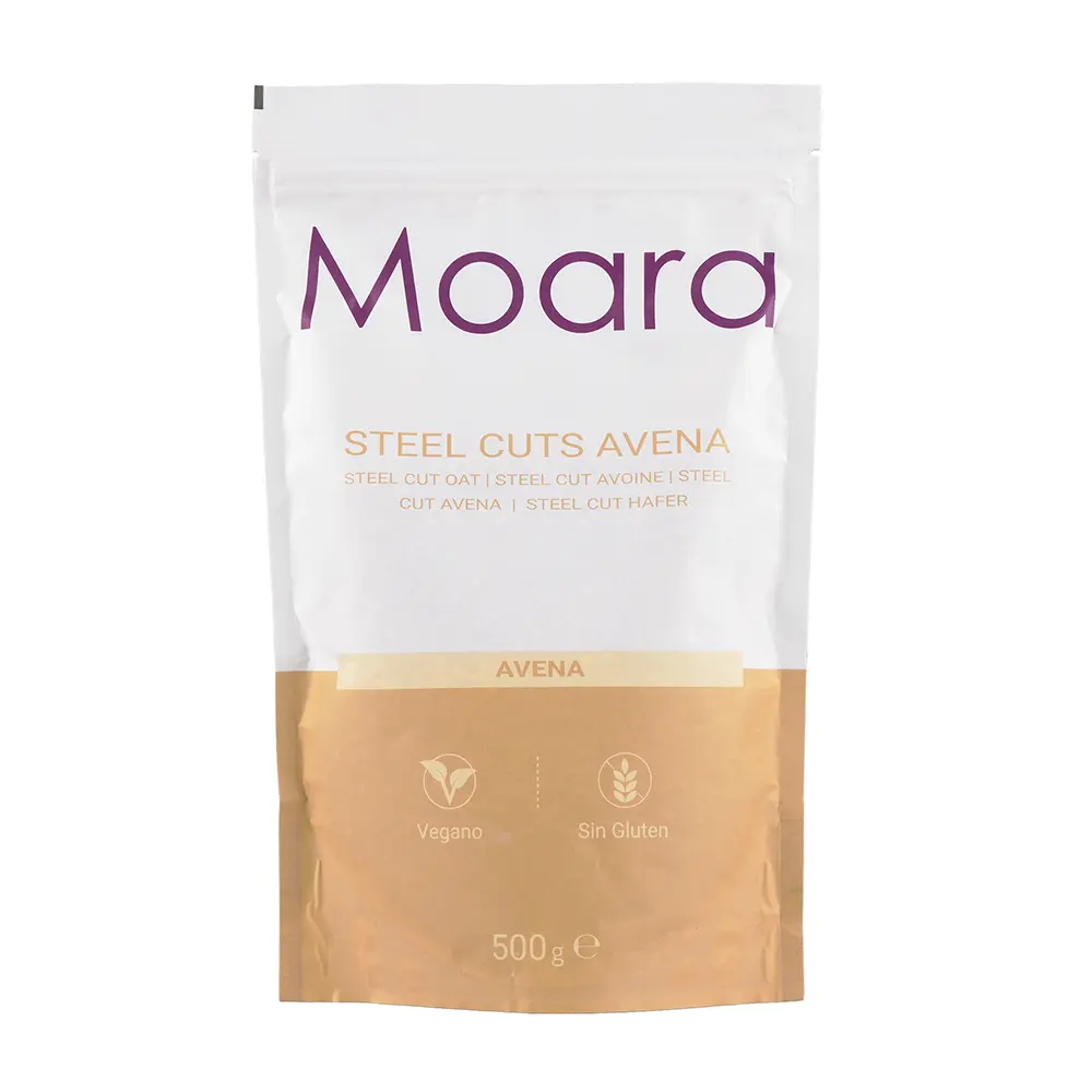 Steel Cuts de Avena Integrales -sin gluten- MOARA  500g