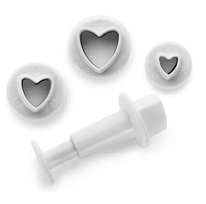 Cortadores expulsores en forma de corazón IBILI
