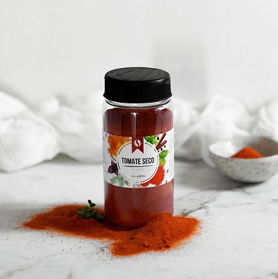 tomate seco polvo sin gluten todo especias
