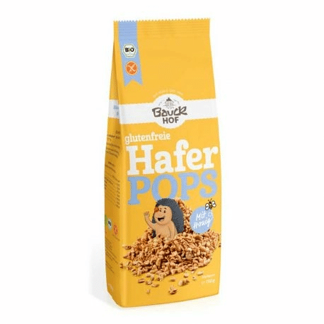 Avena hinchada con miel -sin gluten- BAUCKHOF 150g