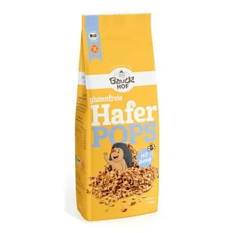 Avena hinchada con miel -sin gluten- BAUCKHOF 150g