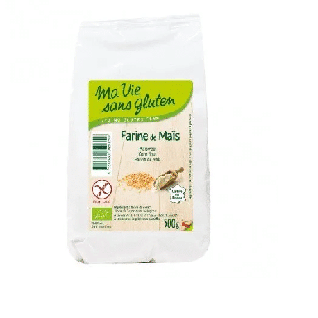 Harina de Maíz - sin gluten, bio- MA VIE SANS GLUTEN 500 gr