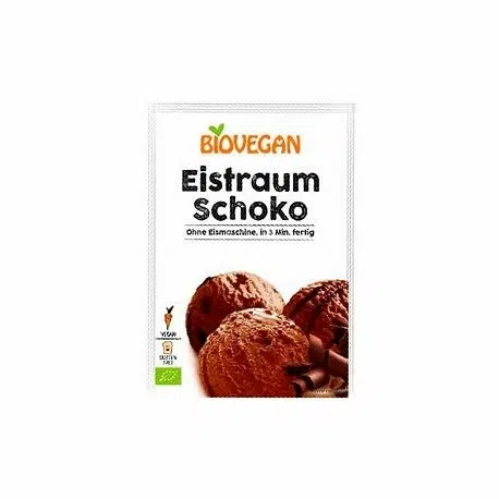 Preparado para Helado de Chocolate -vegano, sin gluten- BIOVEGAN