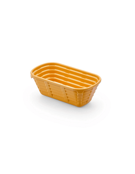 Banneton Plástico Amarillo Ovalado 500 gr
