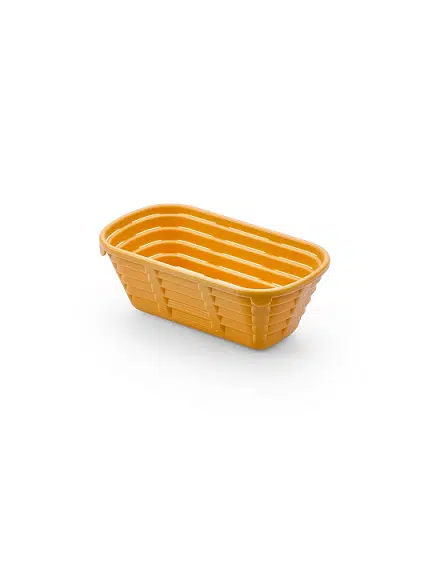 Banneton Plástico Amarillo Ovalado 500 gr