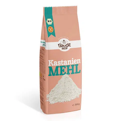 Harina de castaña ecológica - sin gluten - BAUCKHOF 350g