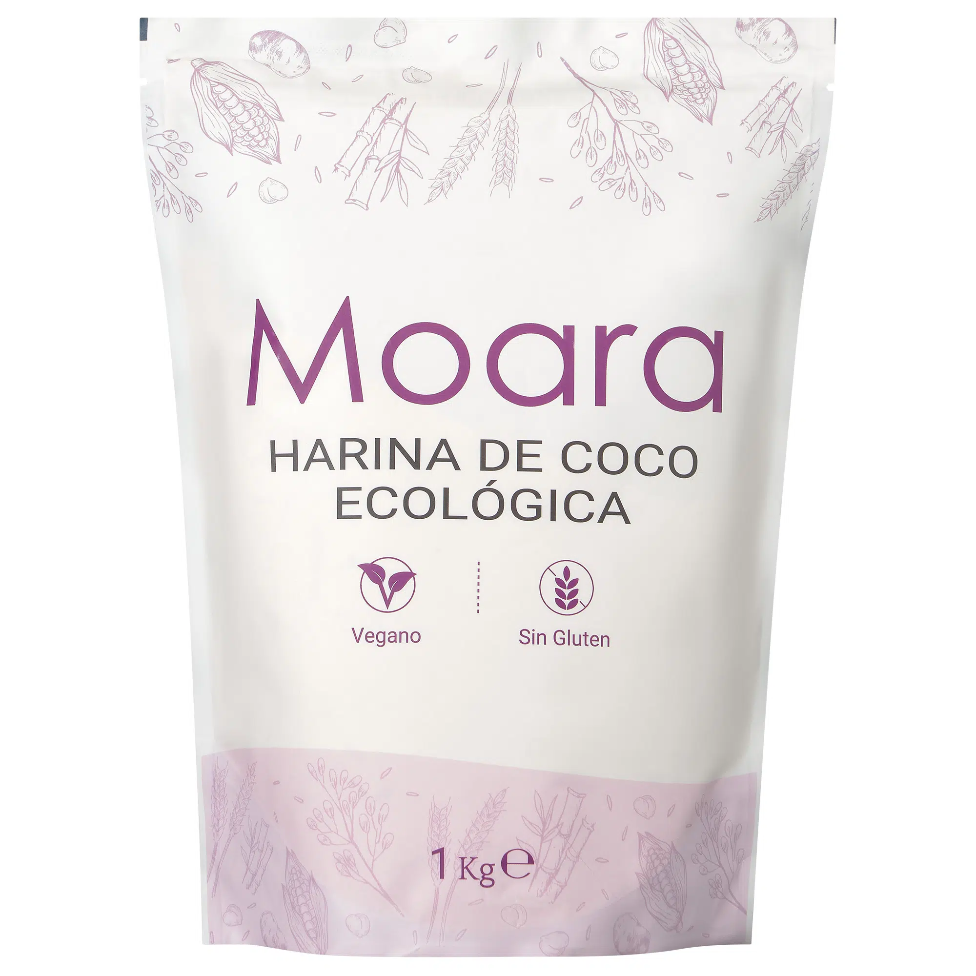 Harina de Coco ecológica - sin gluten - MOARA 1kg 1 Harina de Coco ecológica - sin gluten - MOARA 1kg