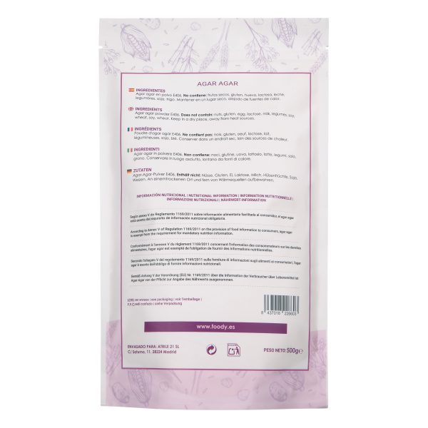 Agar Agar MOARA 500g - Imagen 2