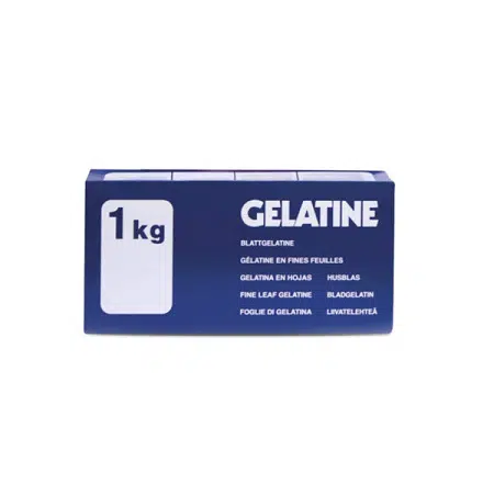 Gelatina en hojas oro‭ - ‬230-250‭ ‬bloom- 1kg