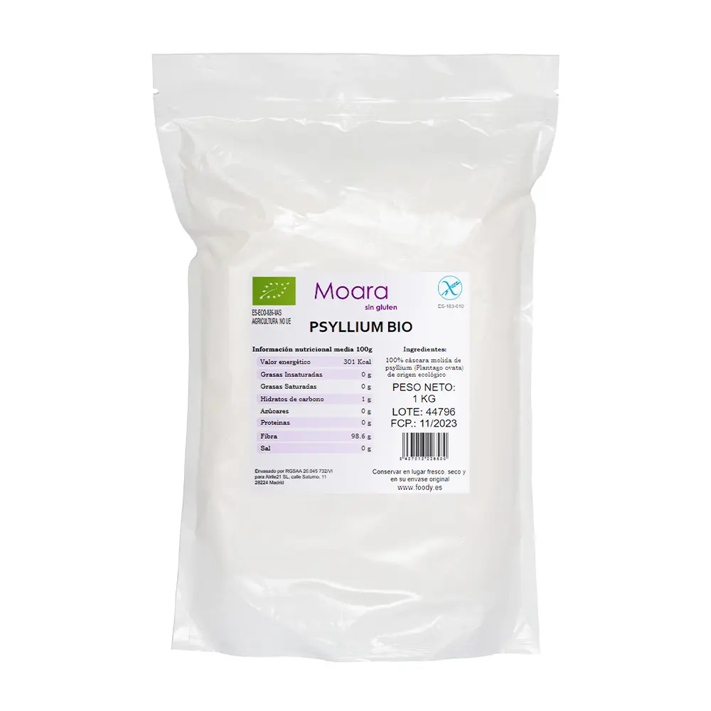 Psyllium - sin gluten-  MOARA 1kg
