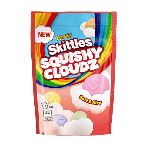 skittles squishy cloudz fruits red 94g