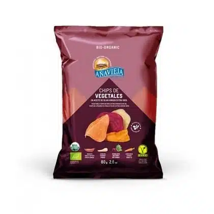 Chips Vegetales Bio - sin gluten, veganos - AÑAVIEJA 80g