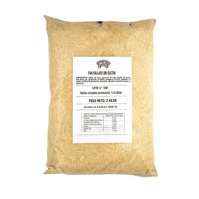 Pan rallado - sin gluten, sin alérgenos- MIAU 3KG