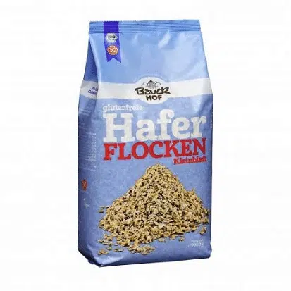 Copos de Avena Finos Integrales Ecológicos – sin gluten- BAUCKHOF 1kg