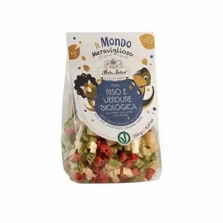 Pasta de animales arroz y verduras bio - sin gluten - PASTA NATURA 250g