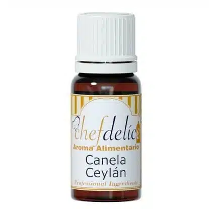 Aroma de Canela Ceylan -sin gluten- CHEFDELICE 10 ml