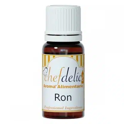 Aroma de Ron -sin gluten- CHEFDELICE 10 ml