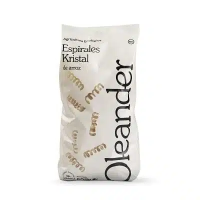 Espirales Kristal de arroz - sin gluten - OLEANDER 500g