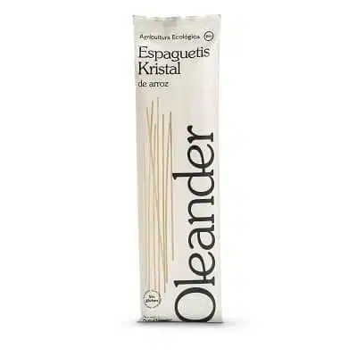 Espaguetis Kristal de arroz - sin gluten - OLEANDER 250g