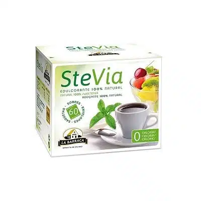Stevia en sobres LA BARRACA 60g